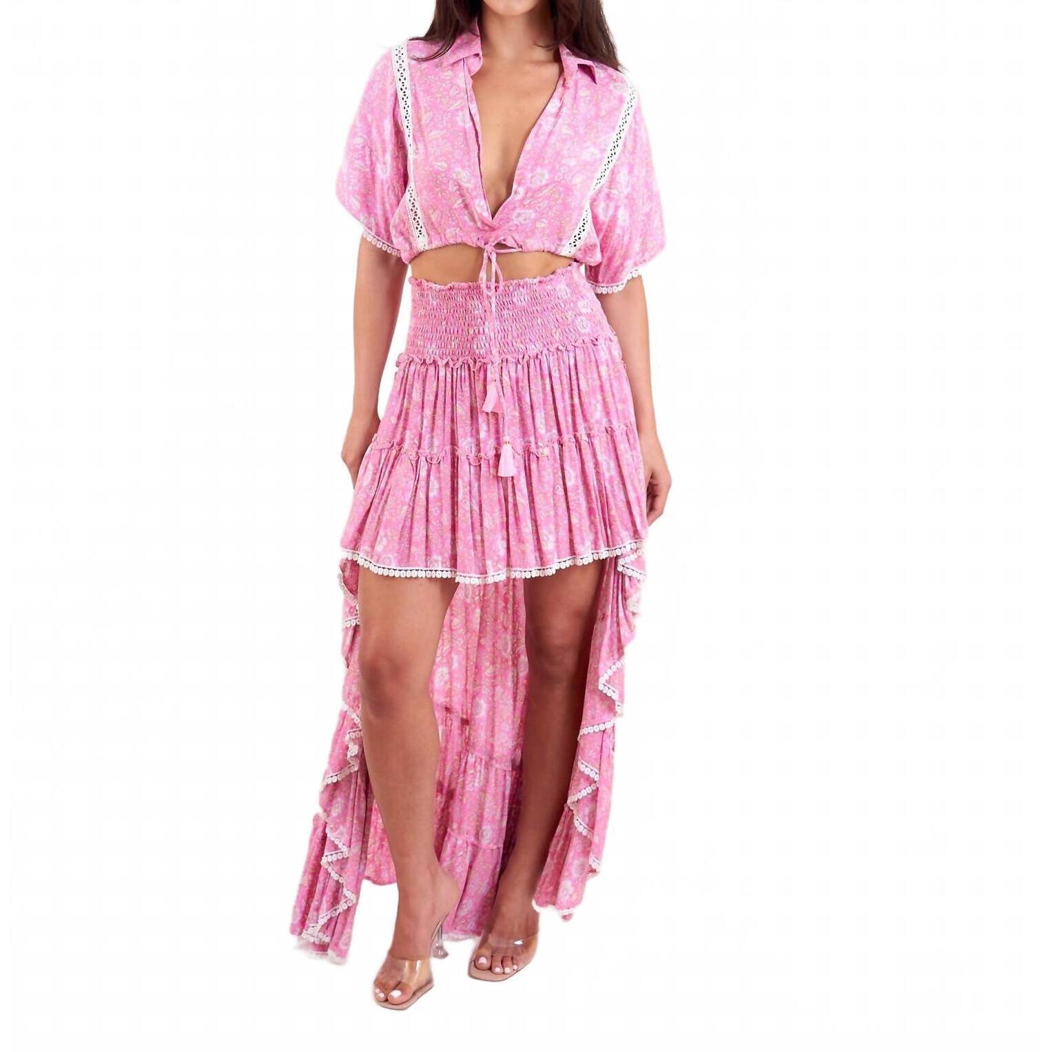 New Les Nobourgeoises Neo Pila Top In Pink